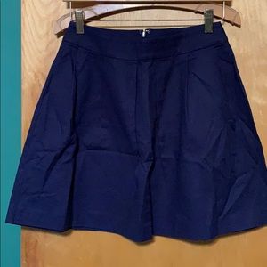 LOFT Navy Skirt